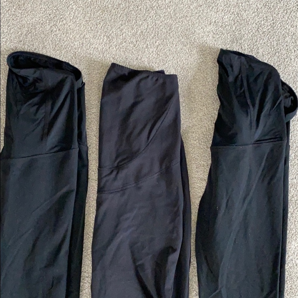 Maternity Black Legging Bundle - image 2